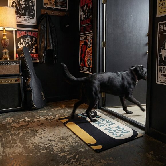 Hope You Like Dogs Entryway Indoor/Outdoor Rug Door Mat NWT - Picture 8 of 8